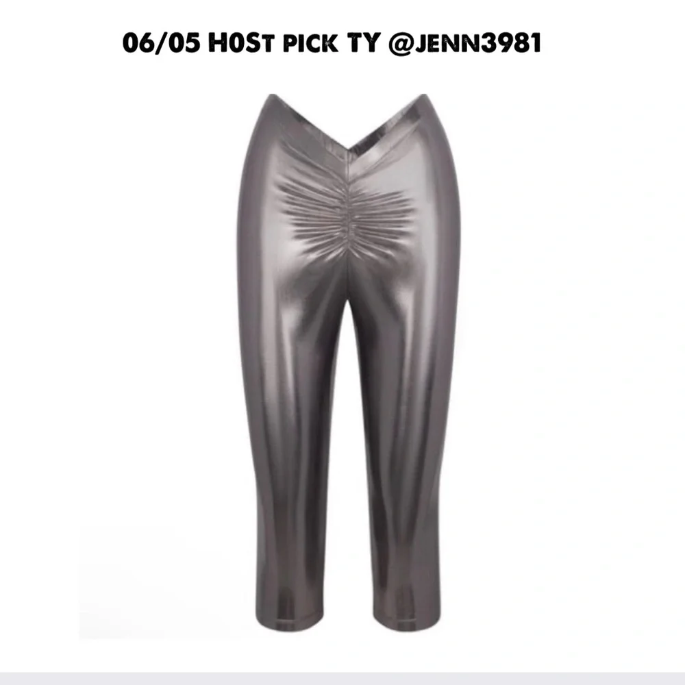 NWT Skims metallic swim pant size XXS - Picture 2 of 15